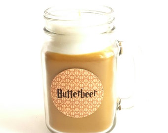 Butterbeer, Hogwarts, Candle, Slytherin, Hufflepuff, Gryffindor,Ravenclaw, Nerd candle, Book candle ,Harry Potter, Witchcraft