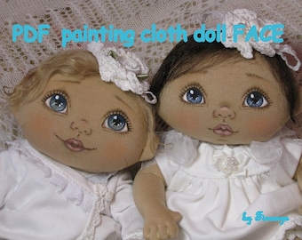PDF Painting cloth doll face tutorial, how I paint my cloth doll face by Fiorenza Biancheri