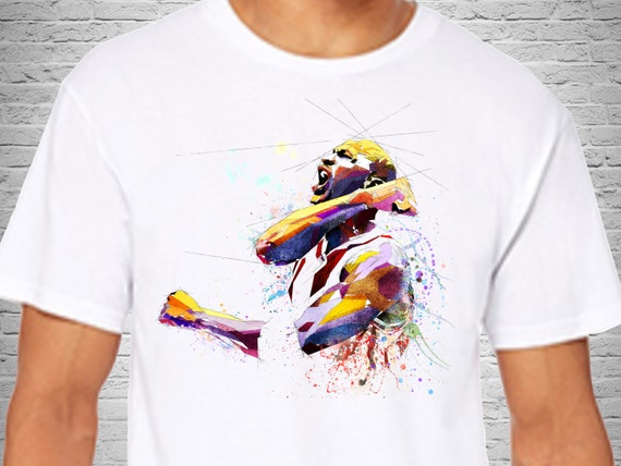 Graphic Tee Michael Jordan Basketball T-Shirt Contemporary