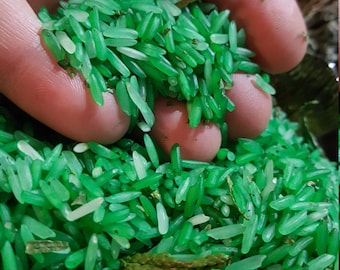 Huge Sale!!! Lucky Money Rice | Homemade Voodoo Witch Pagan Supply | Green Money Magic | Hoodoo Spells | Hedge Witch/st.paddys day