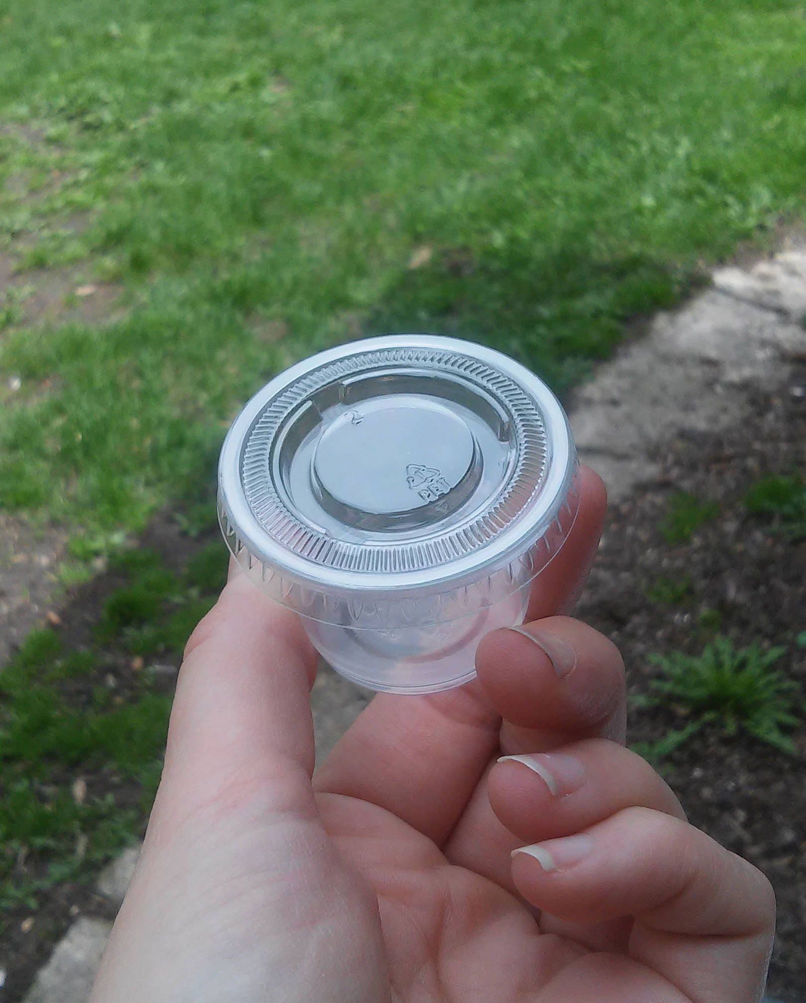 1 oz plastic containers with lids clear slime container organization bead storage cups ...