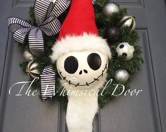 Jack Skellington Wreath Nightmare Before Christmas wreath