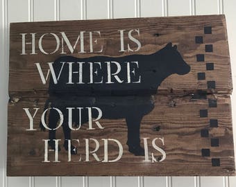Home is where your herd is