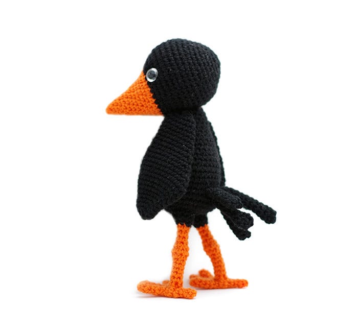 crow soft toy