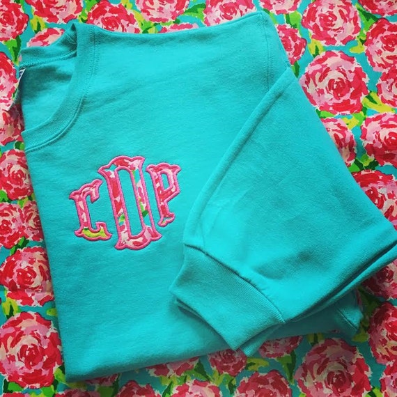 lilly pulitzer monogram shirt