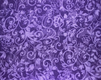 Violet swingls, violet floral