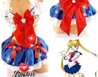 Sailor Moon Costume, Sexy Sailor Moon Costume, Adult Halloween Costume, Women Halloween Costume, Sexy Halloween Costume, Sailor Scouts