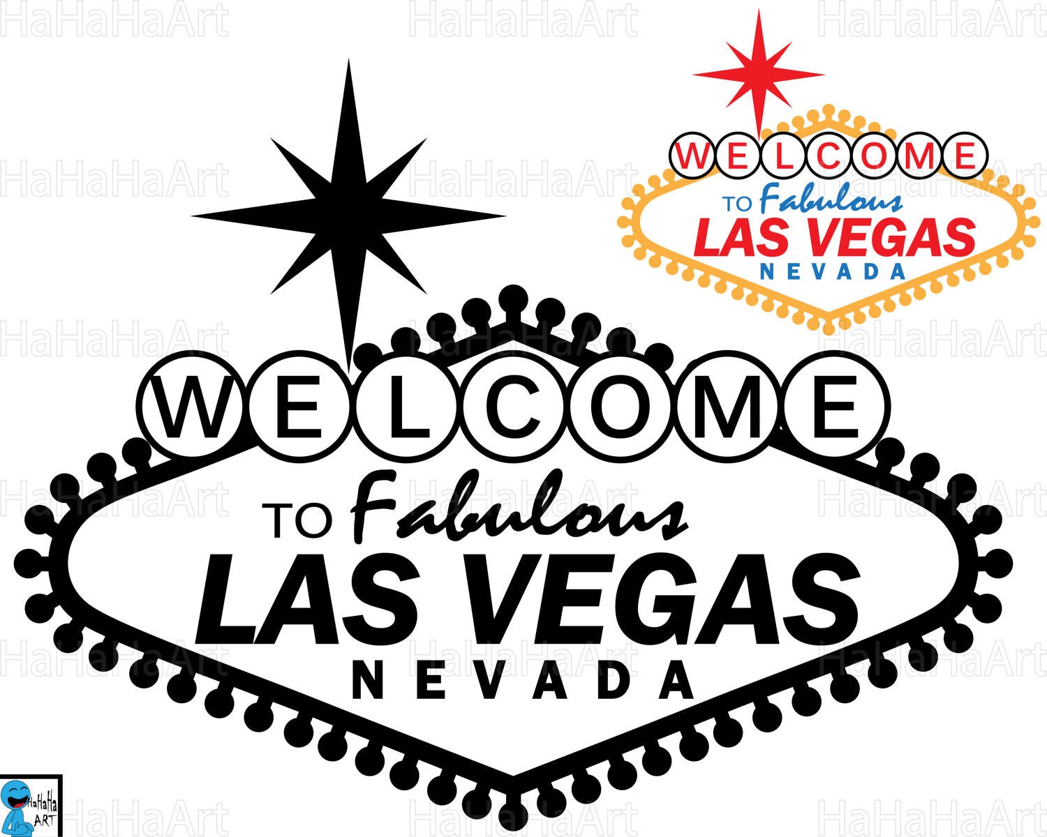 Download Las Vegas sign Clipart / Cutting Files Svg Png Jpg Dxf