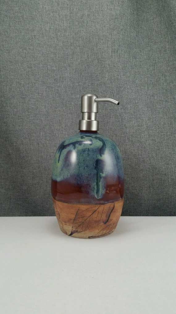 Made to Order Ceramic Soap Dispenser Handmade by 3PointsArtwork