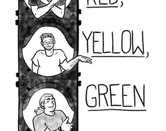 Red, Yellow, Green: an illustrated sexuality zine