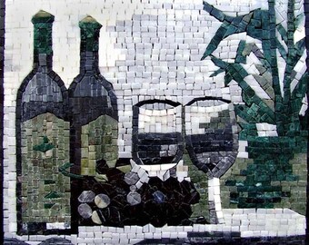 Mosaic Patterns - Vino Bottiglia