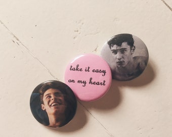 Shawn Mendes Pinback Button Set of 3 (31mm)