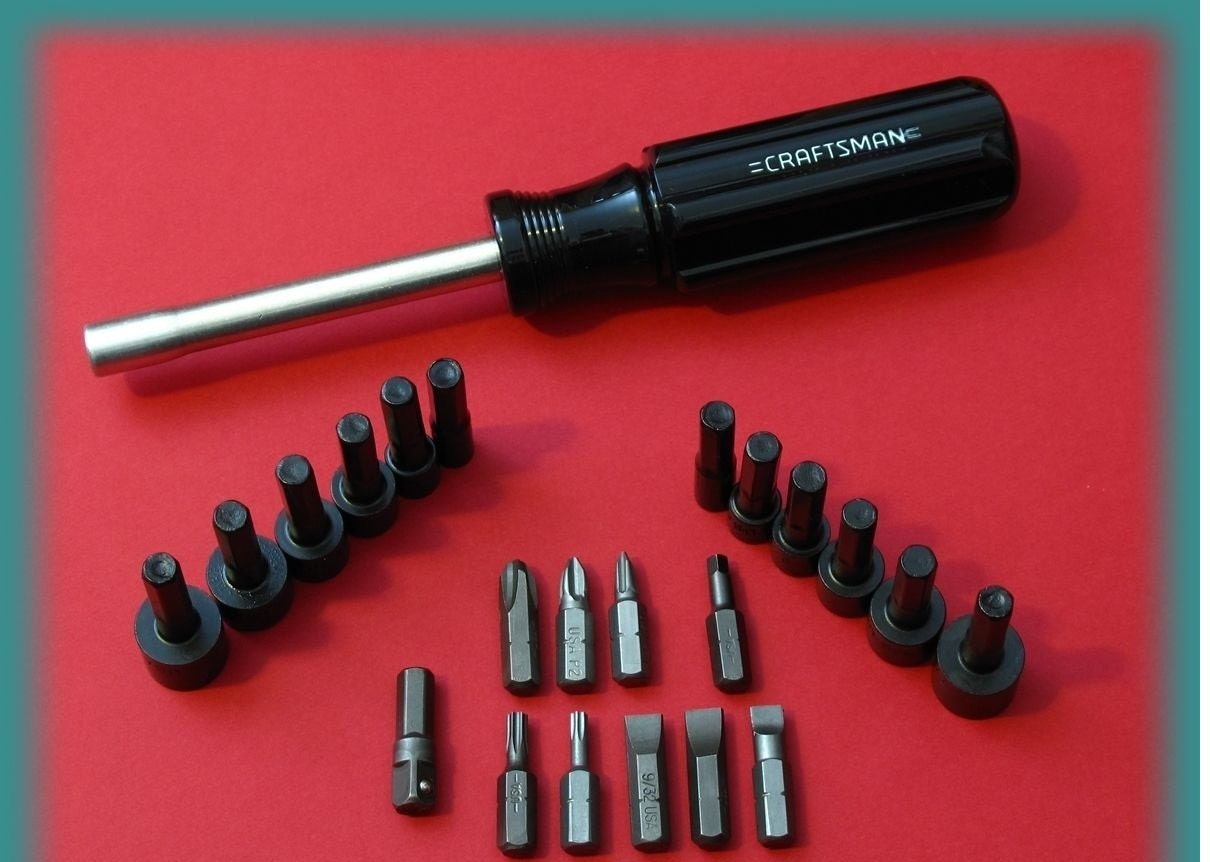 Craftsman 23pc Removable Nut/Screw Driver Screwdriver