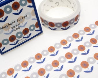 SALE!!Flower Washi Tape/Japanese Washi Tape / Deco tape TZ1691