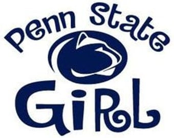 SVG, penn state, penn state girl, penn state football, college football, cut file, printable file, cricut, silhouette, instant download