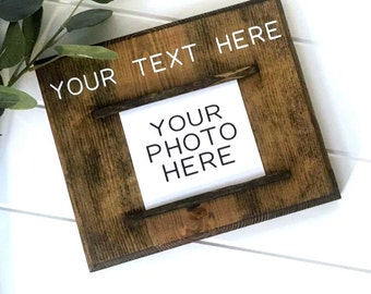 Personalized Picture Frame | Custom Photo Frame | Personalized Gift | Gallery Wall | Gifts for Her | Boyfriend Gift | Girlfriend Gift