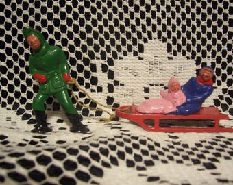 Lead Family Going Sledding