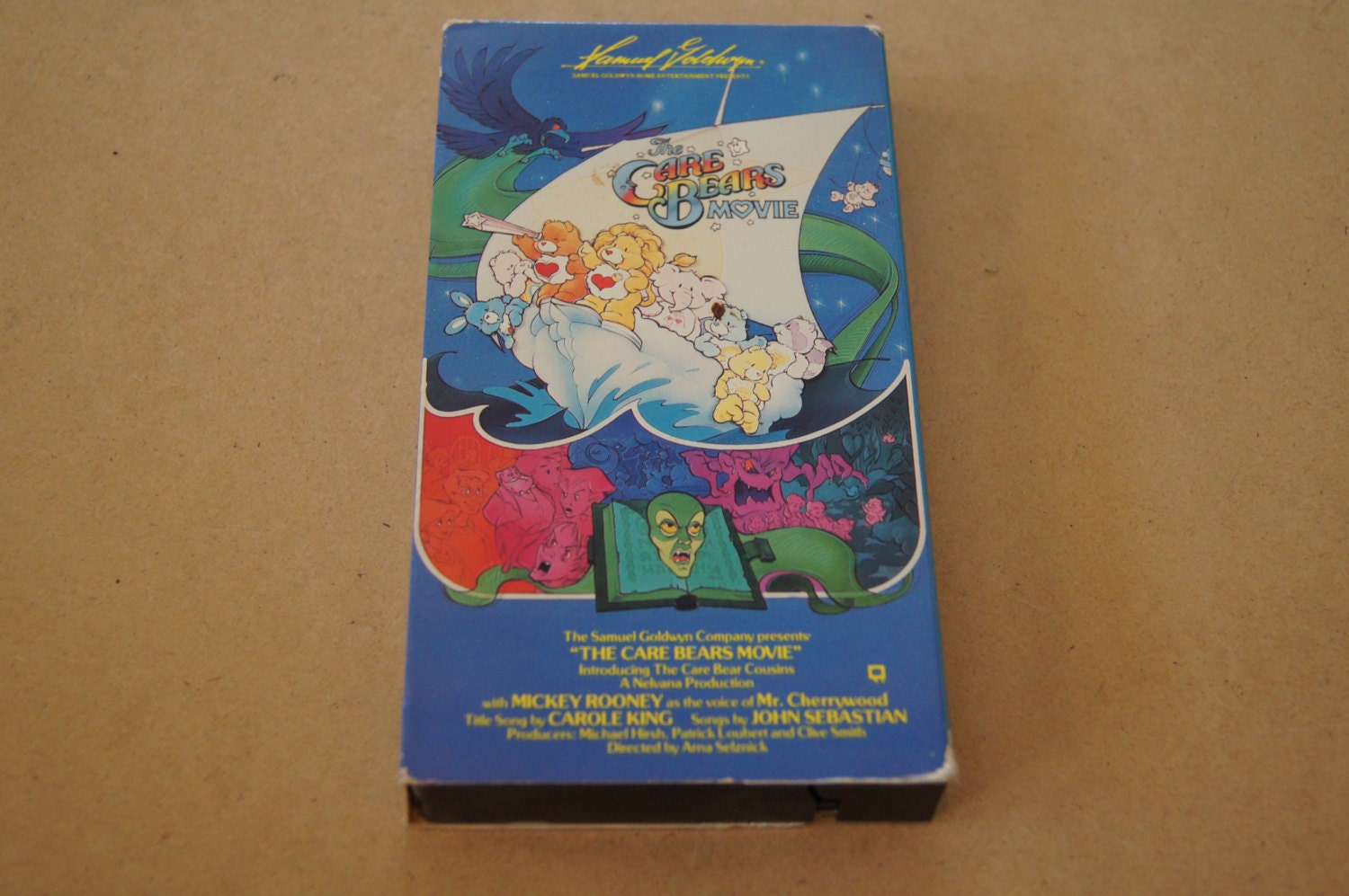 Vintage 1985 The Care Bears Movie 1 VHS 80s cartoons