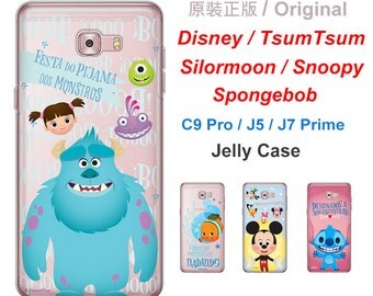 Original Disney Licensed Disney For C9pro case ,J5 prime case,J7 prime Phone Case,Leather Cover