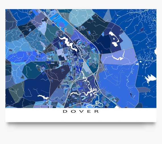 City map Dover Delaware PDF