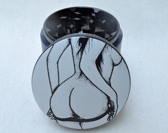 Apple Bottom Herb Grinder - Artist Original