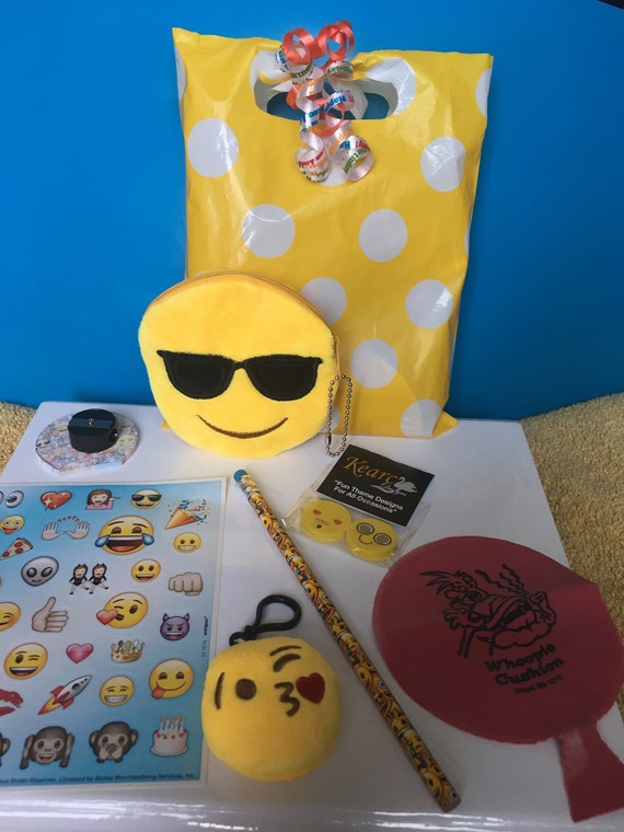 Emoji party bags emoji party favors emoji keychains emoji
