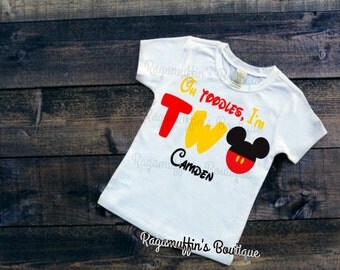 Download Mickey mouse 2nd birthday shirt | Etsy