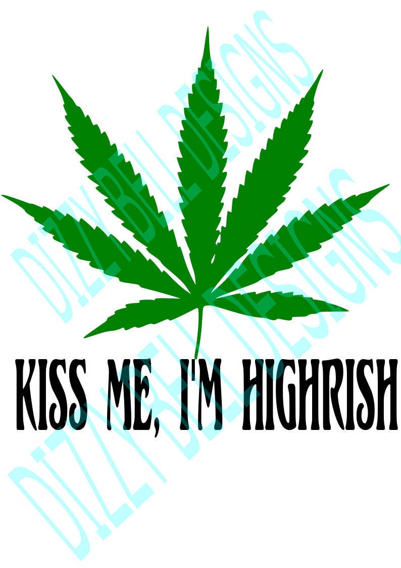 Download KISS Me I'm HIGHRISH Digital Instant Download, SVG Files ...