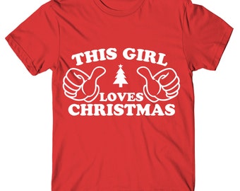 this girl loves christmas sweatshirt