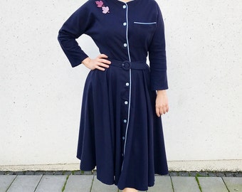 50s Winter Dress "Hannah"