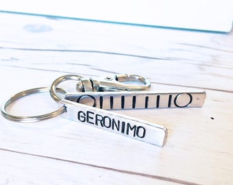 Jeep Keychain - Jeep Gift - Customized Keychain - Gift For Him - Gift Under 25 - Father's Day