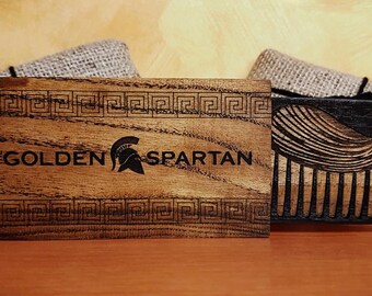 Beard Comb Smart - The Golden Spartan