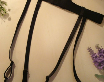 Straps garter belt Straps suspender belt Black harness Black suspender belt White suspender belt Sexy garter belt Bridal suspender belt