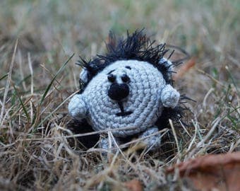 Boys gift Stuffed animal Crochet gift Plushie Gift for teen Car charm Kawaii plushies Soft toys Small hedgehog gift plush keychain crochet
