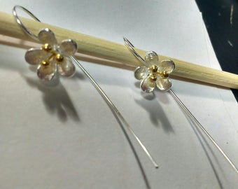 Sterling Silver Small Flower