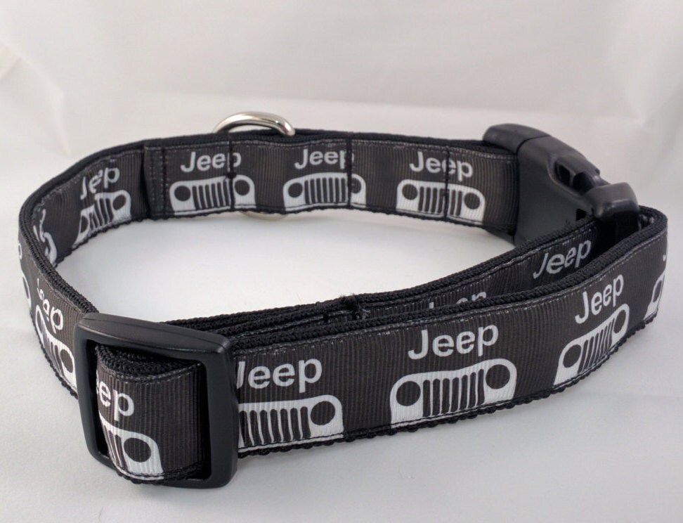 Jeep Dog Collar Jeep Collar and/or Leash FREE Shipping
