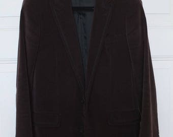 DIOR HOMME MEN'S Velvet Blazer
