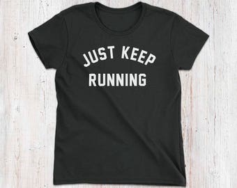 Running Shirt Funny Shirts for Womens Cute Shirts Motivational