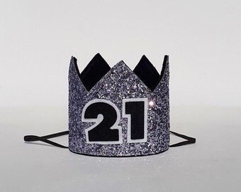 21 birthday crown | Etsy