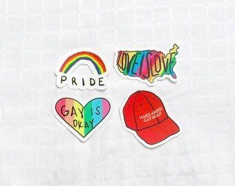 Gay Pride Sticker Pack