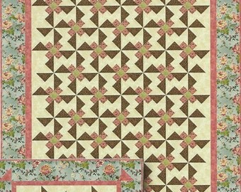 Pinwheels and Posies Quilt Pattern