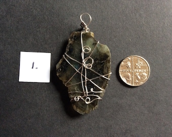 Large Labradorite Pendant