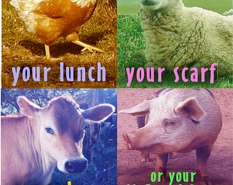 We Are Not Your Lunch Vegan Shirt, Vegan Tee, Vegan T-shirt, Animal Rights, AnimalRights shirt, Vegan Clothing 95 Lives Saved