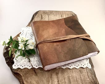 Large Personalized Leather Journal, Large Blank Leather, Book, Large Handmade Leather Journal Personalized