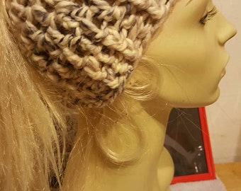 Super Bulky Ponytail Messy Bun Hat pattern