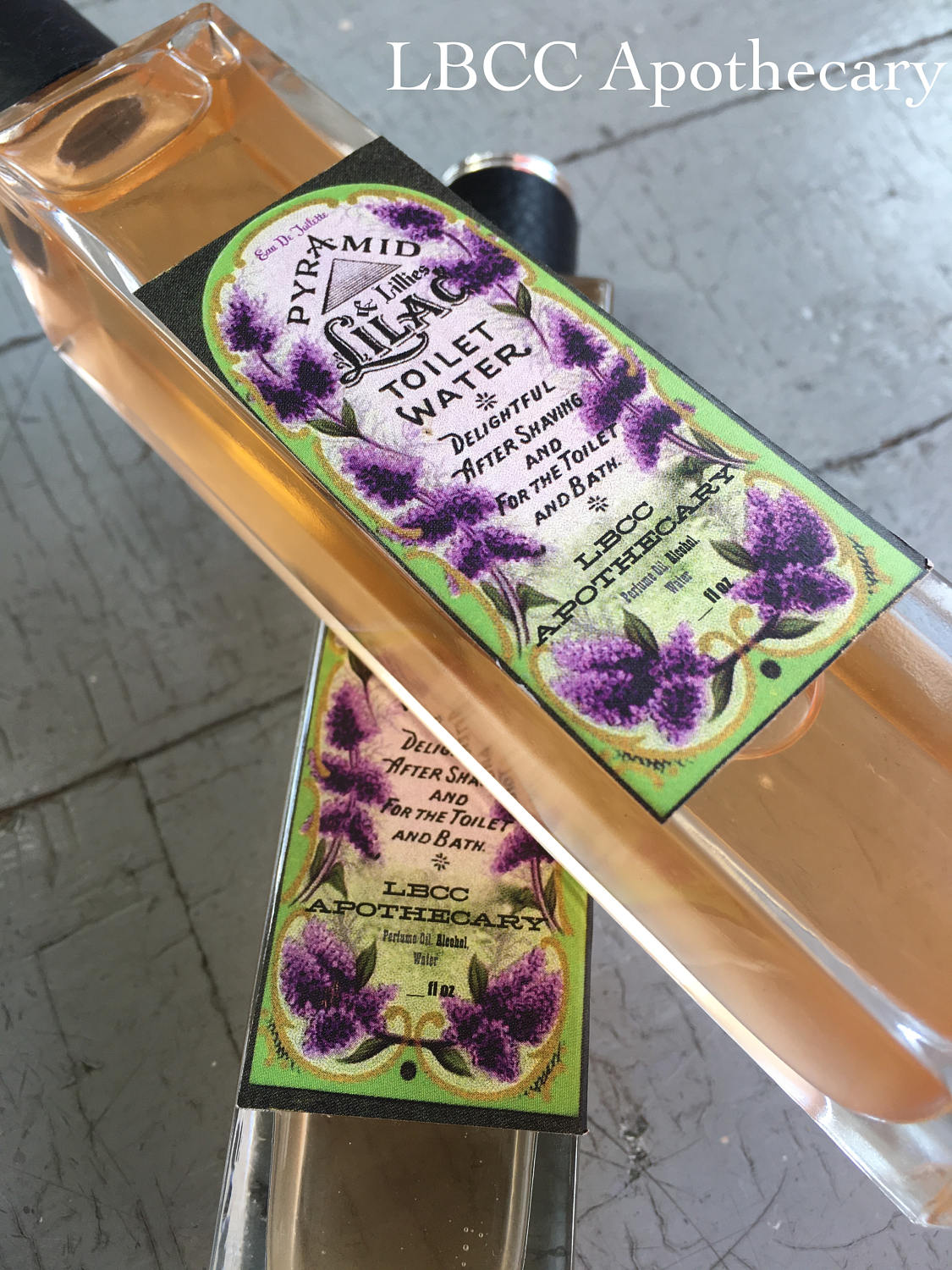 Lily & Lilac Toilet Water 1920 1930 Toilette Vanity Scented