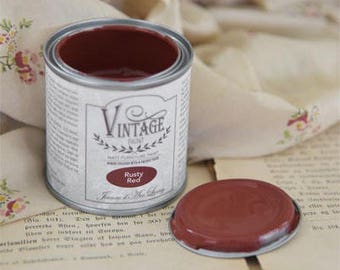 Chalk Paint Rusty Red