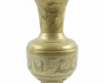 Sarna Brass Small Vase India 48AT4