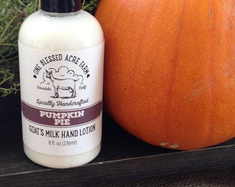 Goat Milk Lotion - Pumpkin Pie - 8 ounces
