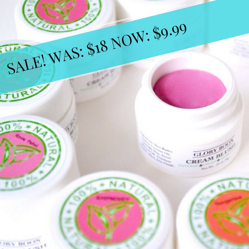 Rose petal cream blush all natural makeup organic makeup